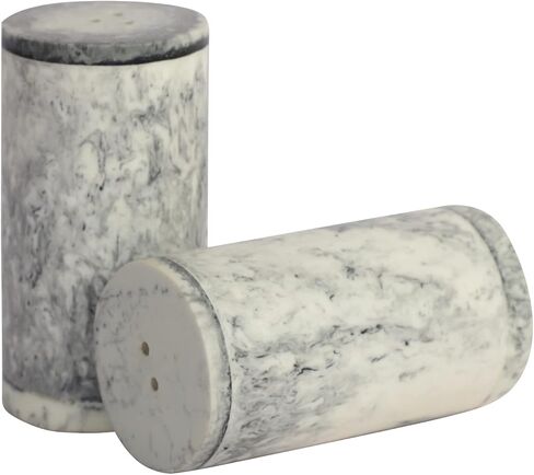 Wonderlist Handicrafts Vintage Horn/Mother Of Pearl/Polyresin Salt And Pepper Shakers Each Set Is Unique! For Medieval & Fantasy Bar Or Kitchen Table Décor Gifts (Polyresin-Blue) in Saudi Arabia