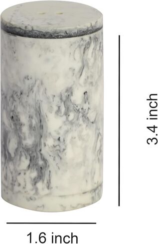Wonderlist Handicrafts Vintage Horn/Mother Of Pearl/Polyresin Salt And Pepper Shakers Each Set Is Unique! For Medieval & Fantasy Bar Or Kitchen Table Décor Gifts (Polyresin-Blue) in Saudi Arabia