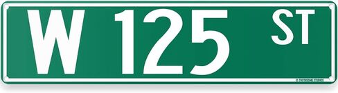 Wall Street New York City Theme Street Sign 16" x 4" Tin Wall Decor Big Apple Garage Stock Trader Investor Home Bar Decoration (WallStreet) in Saudi Arabia