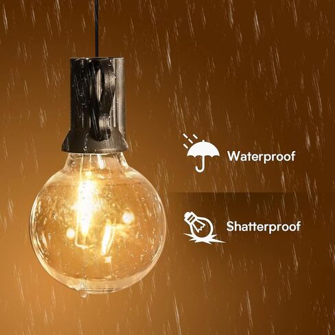 5 عبوات من مصابيح LED البديلة لعيد الميلاد باللون الأحمر G40، قاعدة شمعدان E12، بلاستيك مقاوم للكسر، لأضواء عيد الميلاد الخارجية (5 قطع) in Saudi Arabia