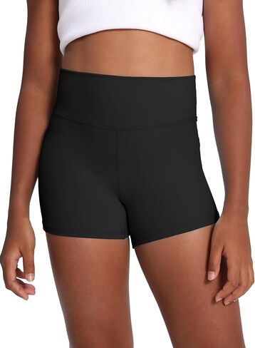 MCEDAR Girls Biker Shorts High Waisted Yoga Athletic Volleyball Shorts Soft Dance Shorts in Saudi Arabia