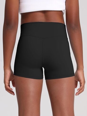 MCEDAR Girls Biker Shorts High Waisted Yoga Athletic Volleyball Shorts Soft Dance Shorts in Saudi Arabia