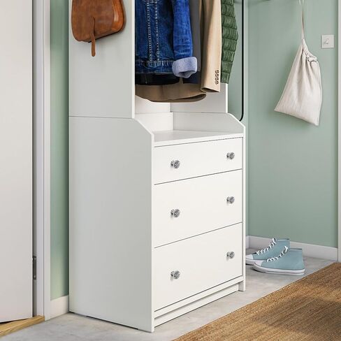 مقبض دائري بفتحة واحدة من سبائك الألومنيوم مناسب للخزانات والأدراج وخزائن الملابس وخزائن الأحذية (فضي ساطع) in Kuwait