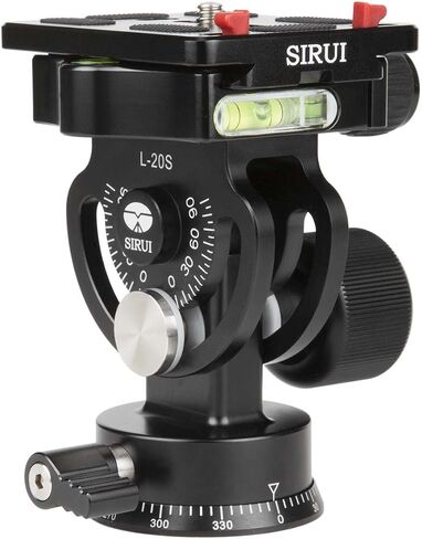 SIRUI L-Series Aluminium Tilt Head for Monopods Including TY-Series Quick Release Plate (L-20S) in Saudi Arabia
