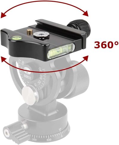 SIRUI L-Series Aluminium Tilt Head for Monopods Including TY-Series Quick Release Plate (L-20S) in Saudi Arabia