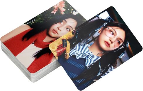 PYAJUU ITZY Photocards K-POP ITZY Gold Album Photocards 55PCS ITZY 2024 Lomo Cards ITZY Postcard Greeting Cards Merchandise of ITZY Postcard for Fans Daughter ITZY Album Cards in Kuwait
