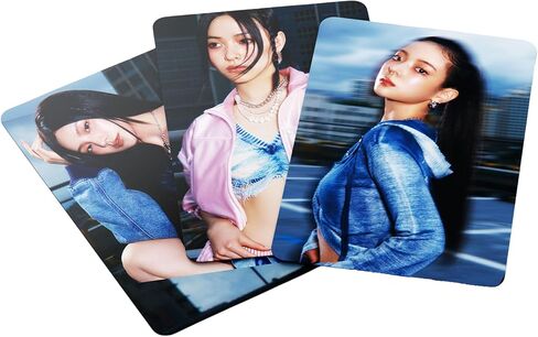 PYAJUU ITZY Photocards K-POP ITZY Gold Album Photocards 55PCS ITZY 2024 Lomo Cards ITZY Postcard Greeting Cards Merchandise of ITZY Postcard for Fans Daughter ITZY Album Cards in Kuwait