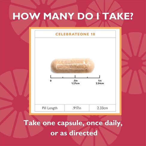 Celebrate Vitamins CelebrateONE 18, 18mg Iron - One A Day Bariatric Multivitamin, Essential Vitamins & Minerals - Gastric Bypass & Sleeve Gastrectomy Supplement (30 Capsules) in Saudi Arabia