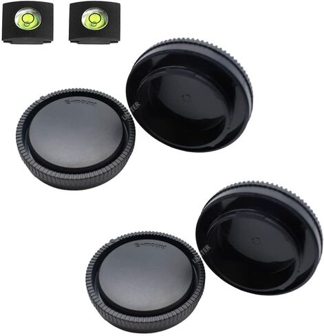 Body Cap & Rear Lens Cover for Canon EOS M50 Mark II M200 M100 M50 M6 Mark II M6 and More Canon EF-M Mount Camera and Lens in Saudi Arabia