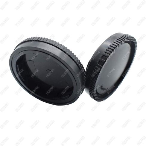 Body Cap & Rear Lens Cover for Canon EOS M50 Mark II M200 M100 M50 M6 Mark II M6 and More Canon EF-M Mount Camera and Lens in Saudi Arabia