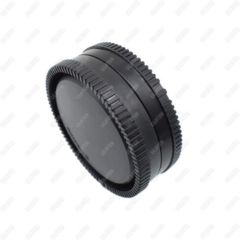 Body Cap & Rear Lens Cover for Canon EOS M50 Mark II M200 M100 M50 M6 Mark II M6 and More Canon EF-M Mount Camera and Lens in Saudi Arabia