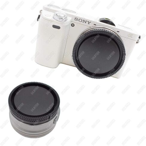 Body Cap & Rear Lens Cover for Canon EOS M50 Mark II M200 M100 M50 M6 Mark II M6 and More Canon EF-M Mount Camera and Lens in Saudi Arabia