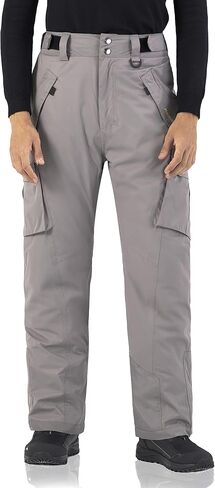 سروال WULFUL للرجال معزول مقاوم للماء للتزلج على الجليد في فصل الشتاء مع جيوب متعددة in Kuwait