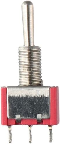 6 قطع مفتاح تبديل مصغر مؤقت، مفتاح تبديل صغير 3 أطراف 3 أوضاع SPDT (تشغيل)/إيقاف/(تشغيل) للوحة قيادة السيارة 5A 125V 2A 250V MTS in Kuwait