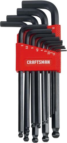 CRAFTSMAN Ball End Hex Key Set, SAE/MM, 26 Piece (CMHT26009) in Kuwait