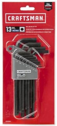 CRAFTSMAN Ball End Hex Key Set, SAE/MM, 26 Piece (CMHT26009) in Kuwait