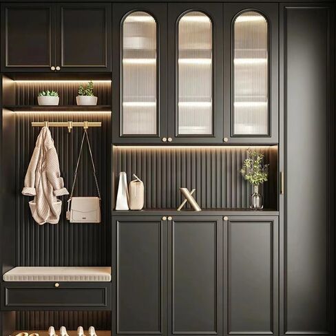 Modern Minimalist Round Black, Gold, Silver, Single -Hole handclast Cabinet Shoe Wardrobe Furniture Hardware Handle (Rose Gold) in Saudi Arabia