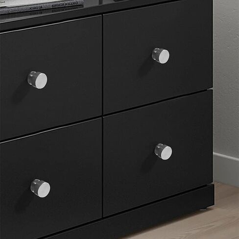 Modern Minimalist Round Black, Gold, Silver, Single -Hole handclast Cabinet Shoe Wardrobe Furniture Hardware Handle (Rose Gold) in Saudi Arabia