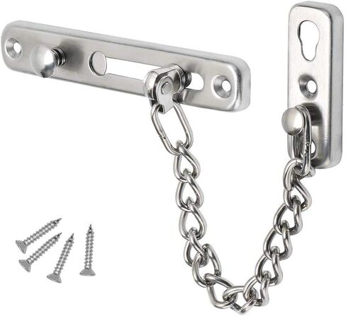 Hasp Latch Lock with Keys, HLOMVE Bifold Hinge Hasp Lock for Cabinet, Closet Lock, Shed Locking Hasp, Chrome Plated Small Size in Saudi Arabia