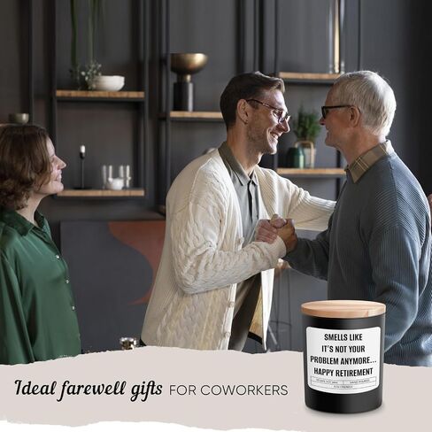 Retirement Gift for Woman - Retired Gifts for Men Women - Funny Retirement Candle Gifts for Mom, Boss, Leader, Coworker, Friend, Happy Retirement Gifts for Teacher, Nurse, Doctor in Saudi Arabia