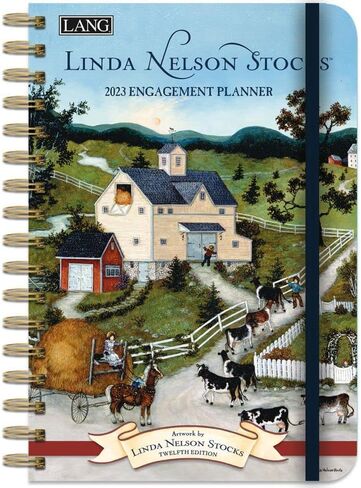 LANG Linda Nelson Stocks 2025 Spiral Engagement Planner (25991011090) in Saudi Arabia