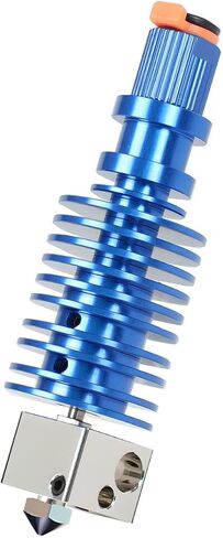 مجموعة I3 Mega All Metal Hotend، ترقية كسر الحرارة ثنائي المعدن، كتلة سخان من الألومنيوم، فوهة نحاسية V6 0.4 مم لـ I3 Mega، Mega X، Mega S، Mega Pro، Chiron 3D Printer Extruder V5 Print Head Hotend. in Kuwait