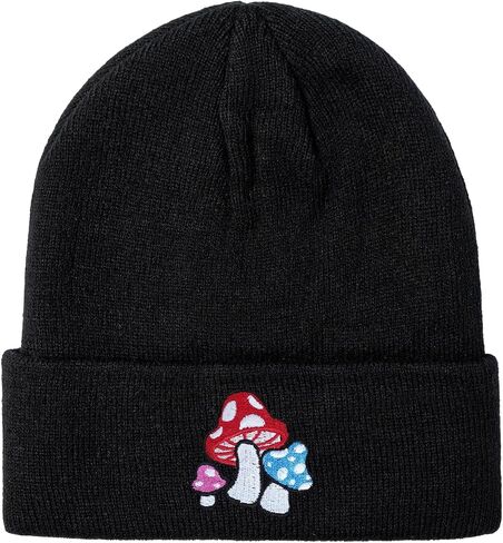 Mushroom Beanie Mushroom Gifts Mushroom Accessories Cute Mushroom Stuff for Women Men in Kuwait