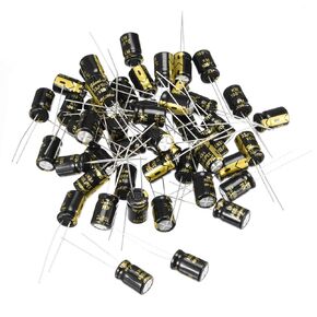 uxcell Aluminum Radial Electrolytic Capacitor with 33uF 100V 105 Celsius Life 2000H 8 x 12 mm Black 30pcs