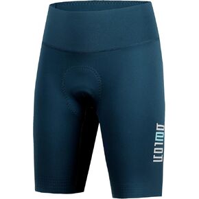 beroy 4D Padded Bike Shorts Women with Zipper Pockets Cycling Bicycle Biking Riders Shorts for Long Distance