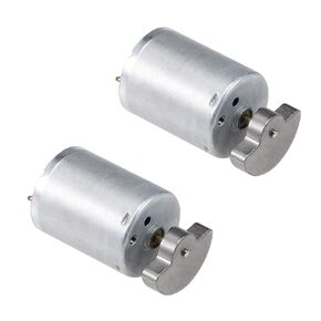 2Pcs Vibration Motor DC 6V 6000RPM Electric Motor Vibration Motor 370 Motor High Torque Electric Vibrating Motors