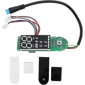 Alomejor Electric Scooter Circuit Board, Dashboard Contain Screen Switch Cover Upgraded Replacement for Xiaomi M365 Scooter (Green)