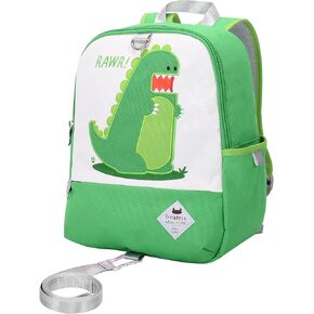 Beatrix New York - Toddler & Kids 11.5" Backpack Bag with Removable Leash for Girls & Boys Unisex (BOY ROBOT), Ideal for Preschool & Kindergarten Back to School