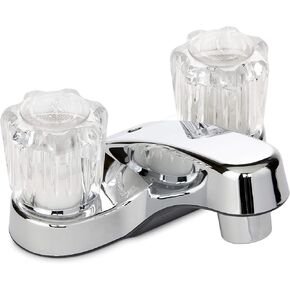 Belanger B1004-10PO Dual Handle Non-Metallic Bathroom Faucet, Polished Chrome
