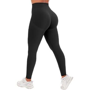 YEOREO Seamless Workout Leggings for Women Tummy Control Butt Lifting Gym Leggings Camili Impact High Waisted Yoga Pants