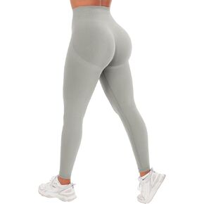 YEOREO Seamless Workout Leggings for Women Tummy Control Butt Lifting Gym Leggings Camili Impact High Waisted Yoga Pants