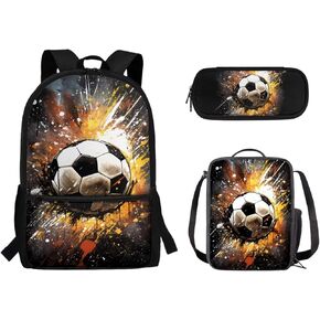 Sea Turtle School Backpack 3PCS Set for Teens Kids Large Capacity Backpack with Matching Lunch Bag & Pencil Case Back to School Backpack