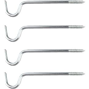 4pcs Single Curtain Rod Support,Simple Curtain Rod Bracket Without Screws,2-1/2inch