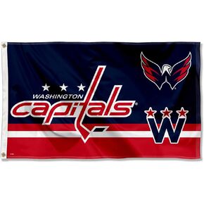 WinCraft Washington Capitals Logo Insignia 3x5 Feet Banner Flag
