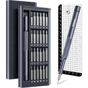 Precision Screwdriver Set, 51 in 1 Small Screwdriver Set Electronics Torx Repair Tool Kit for Ring Doorbell, Laptop, Switch, PS5, Xbox, Macbook, iPhone, Watch, Glasses