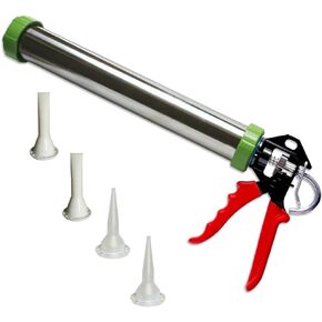 Sausage Caulking Gun, Manual Drive, High Thrust Caulk Gun for Processing Adhesive Cartridges