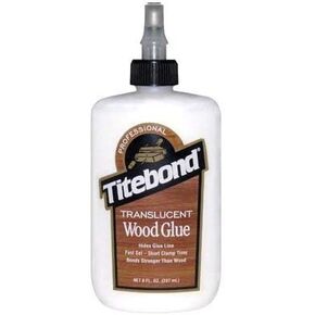 6 Pack Franklin 6123 8 oz Titebond Translucent Wood Glue