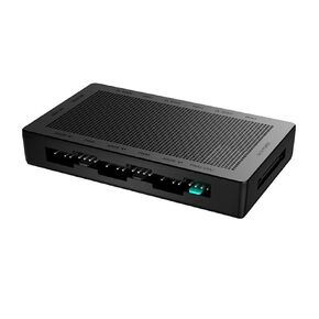 1to6 ARGB and PWM HUB,6 Ports for Addressable RGB Lighting with PWM,1 to 6 Multi Way Magnetic backplane Splitter 5V/3PIN ARGB Case Fan Hub Adapter PWM ARGB Fan