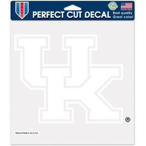 NCAA Kentucky Wildcats Die-Cut Decal, 8"x8", Team Color