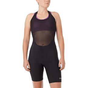 Giro W Chrono Sport Halter Bib Short Womens Adult Cycling Shorts - Black (2021) - Small