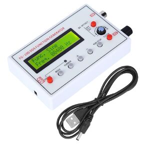 Precise DDS Signal Generator, 1HZ‑500KHz Counter Signal Source Generator Meter Multiple Waveform Generation Testing Measurement Stable Signals for Audio Scientific DIY Electronics Enthusiasts
