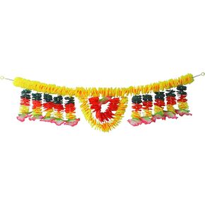 SATVIK 1 Pc Artificial Flower Bandarwal for Door Decoration Multicolor String Toran for Indian Festival Diwali Decorations Items Fancy Garland Door Latkan Hangings Valance Floral Decoration Toran