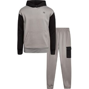 RBX Boy's Jogger Set - 2 Piece Fleece Sweatsuit Kids Clothing Set (Size: 2T-12)