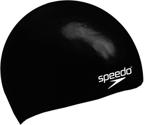 Speedo Plain Moulded Silicone Swim Cap for Juniors in Kuwait