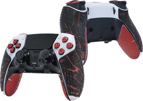 Controller Grips, Anti-Skid, Multi-Texture, Sweat Absorption, Pre-Cut Grips Tape, Compatible with PS5 DualSense and Playstation Portal (Black,Gold,Silver) in Kuwait