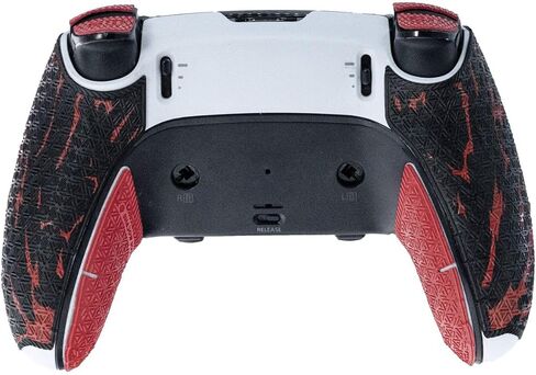 Controller Grips, Anti-Skid, Multi-Texture, Sweat Absorption, Pre-Cut Grips Tape, Compatible with PS5 DualSense and Playstation Portal (Black,Gold,Silver) in Kuwait